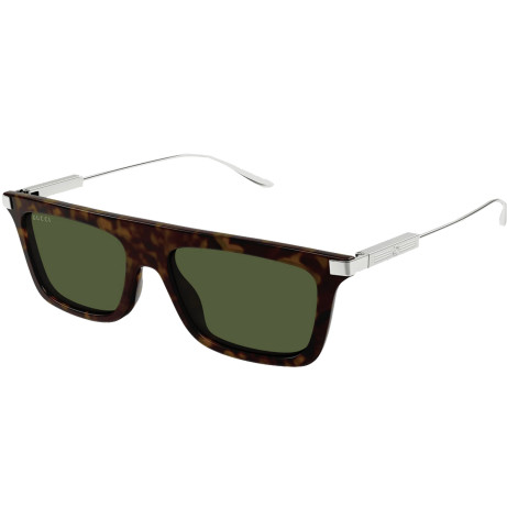 Occhiali da sole uomo Luxury Gucci GG1437S silver green (002) nuova collezione 2