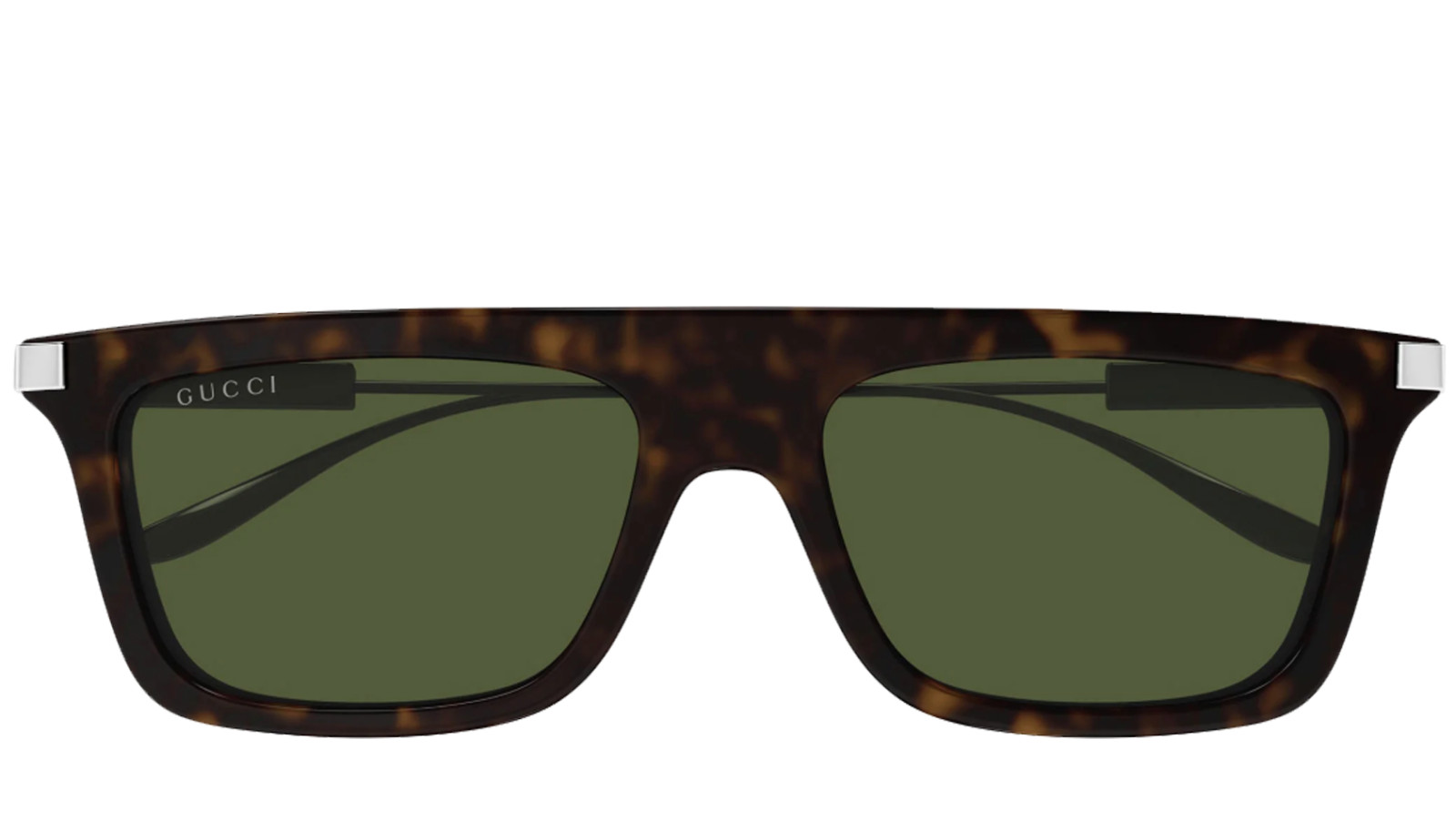 Occhiali da sole uomo Luxury Gucci GG1437S silver green (002) nuova collezione